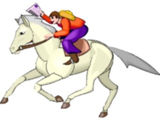 Sticker Custom Preview Image #133712 Western Rodeo Postal Carrier1