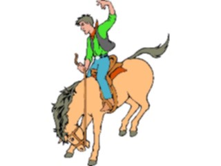 Sticker Custom Preview Image #133749 Western Rodeo Rodeo Cowboy6