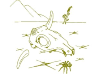 Sticker Custom Preview Image #133849 Western Rodeo Steer Skull21