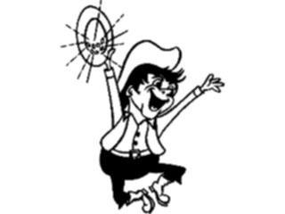 Sticker Custom Preview Image #133854 Western Rodeo Struck Gold