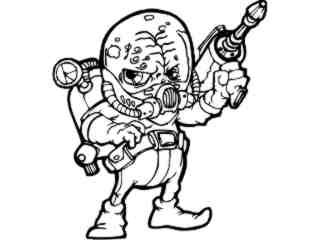  Alien Gunner_ G D G Decal Proportional