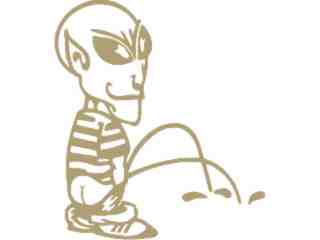  Alien Pisser Dual Decal Proportional