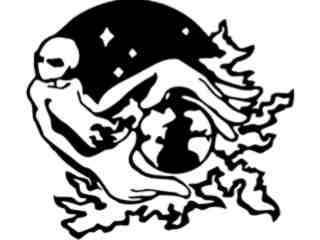  Alien Planet Control Decal Proportional