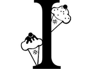  Alphabet Fun Letter I_ 0 9 0_ V A 1 Decal Proportional