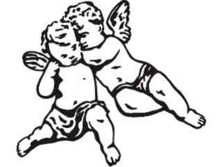  Angel Boys Decal Proportional