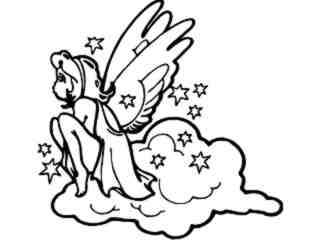  Angel Cloud Decal Proportional