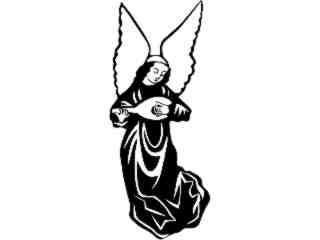  Angel Sing Decal Proportional