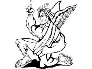  Angel Strong Idea_ M B 1_ D T L Decal Proportional