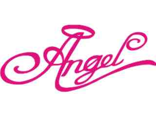  Angel Word 1 Decal Proportional