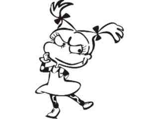  Angelica Rug Rats Decal Proportional