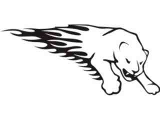  Animal Flames Cougar_ 0 2 0b_ A F 1 Decal Proportional