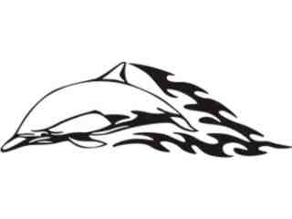  Animal Flames Dolphin_ 0 9 9b_ A F 1 Decal Proportional
