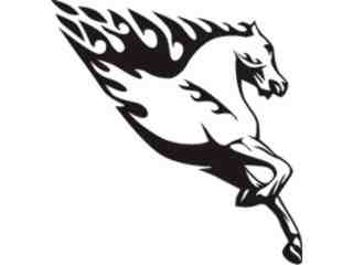  Animal Flames Horse_ 0 0 2b_ A F 1 Decal Proportional