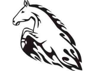  Animal Flames Horse_ 0 1 1b_ A F 1 Decal Proportional