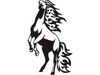  Animal Flames Horse_ 0 1 3b_ A F 1 Decal Proportional