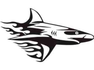 Animal Flames Shark_ 0 3 1b_ A F 1 Decal Proportional