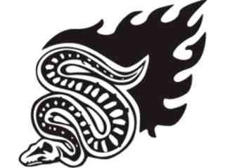  Animal Flames Snake_ 0 8 6b_ A F 1 Decal Proportional
