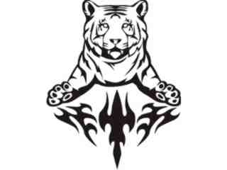  Animal Flames Tiger_ 0 4 5b_ A F 1 Decal Proportional