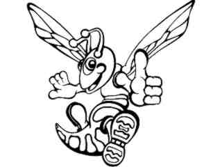  Ant Bee_ M B 1 Decal Proportional