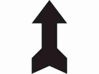  Arrow Regular_ 3 7 Decal Proportional