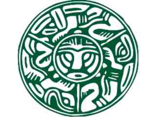  Aztec Calender Decal Proportional