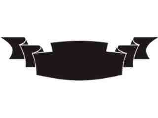  Banner Scroll 1 Decal Proportional