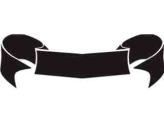  Banner Scroll 4 Decal Proportional