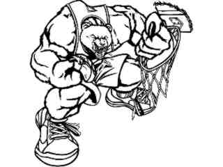  Basketball Bear_ M B 1_ D T L Decal Proportional