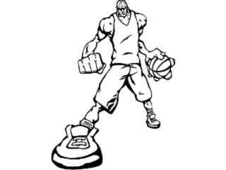  Basketball Hold_ M B 1 Decal Proportional