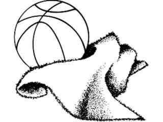  Basketball Towel_ M B 1 Decal Proportional