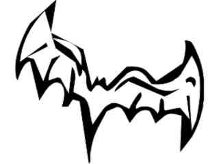  Bat Decal Proportional