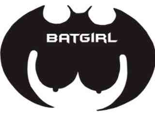  Batgirl Decal Proportional