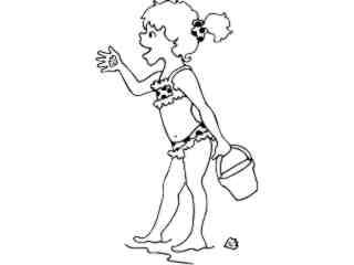  Beach Girl_ 0 5 0_ V A 1 Decal Proportional