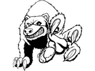  Bear Claw You_ M B 1 Decal Proportional