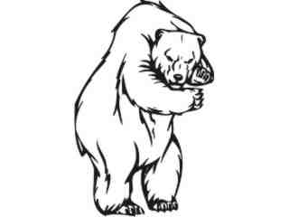  Bear Grizzly Animal Wild_ 0 3 0a Decal Proportional