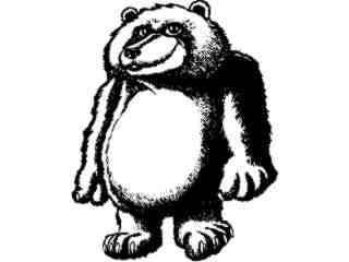  Bear Hmm_ M B 1_ D T L Decal Proportional