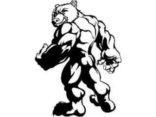  Bear Look Back_ M B 1 Decal Proportional