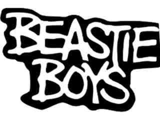  Beastie Boys Decal Proportional