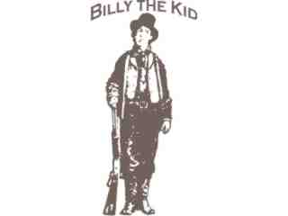  Billy The Kid Decal Proportional