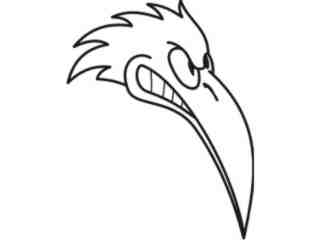  Bird Toonish_ 2 6 6 Decal Proportional