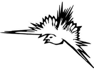  Birds Attack Decal Proportional