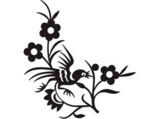  Birds Tribalized_ 1 6 6 Decal Proportional