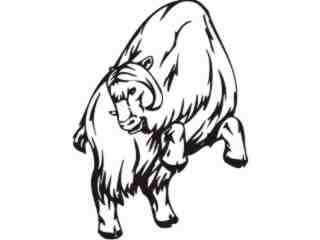  Bison Ox Animal Wild_ 0 3 1a Decal Proportional