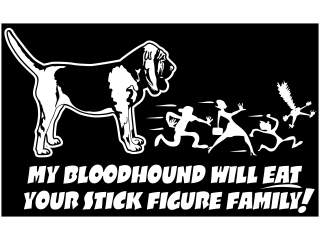 Bloohound Eat Family Sticker Decal Proportional