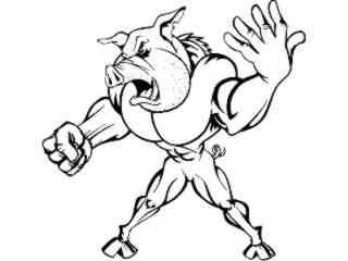  Boar Hog Come On_ M B 1 Decal Proportional