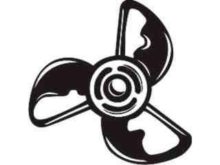  Boat Propeller_ P A 1 Decal Proportional
