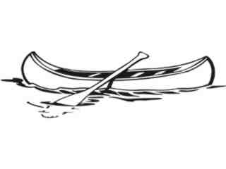  Boat_ Canoe Decal Proportional