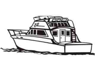  Boat_ Fishing 1 Decal Proportional