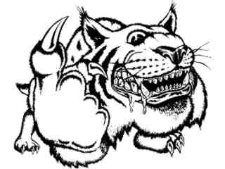  Bob Cat Finger_ M B 1_ D T L Decal Proportional