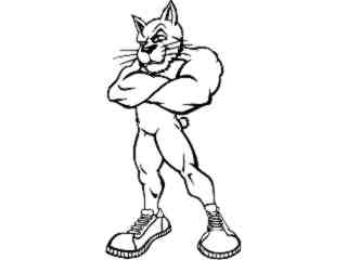  Bob Cat Stance_ M B 1 Decal Proportional